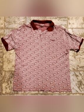 Supreme Nike Burgandy Polo Size Large